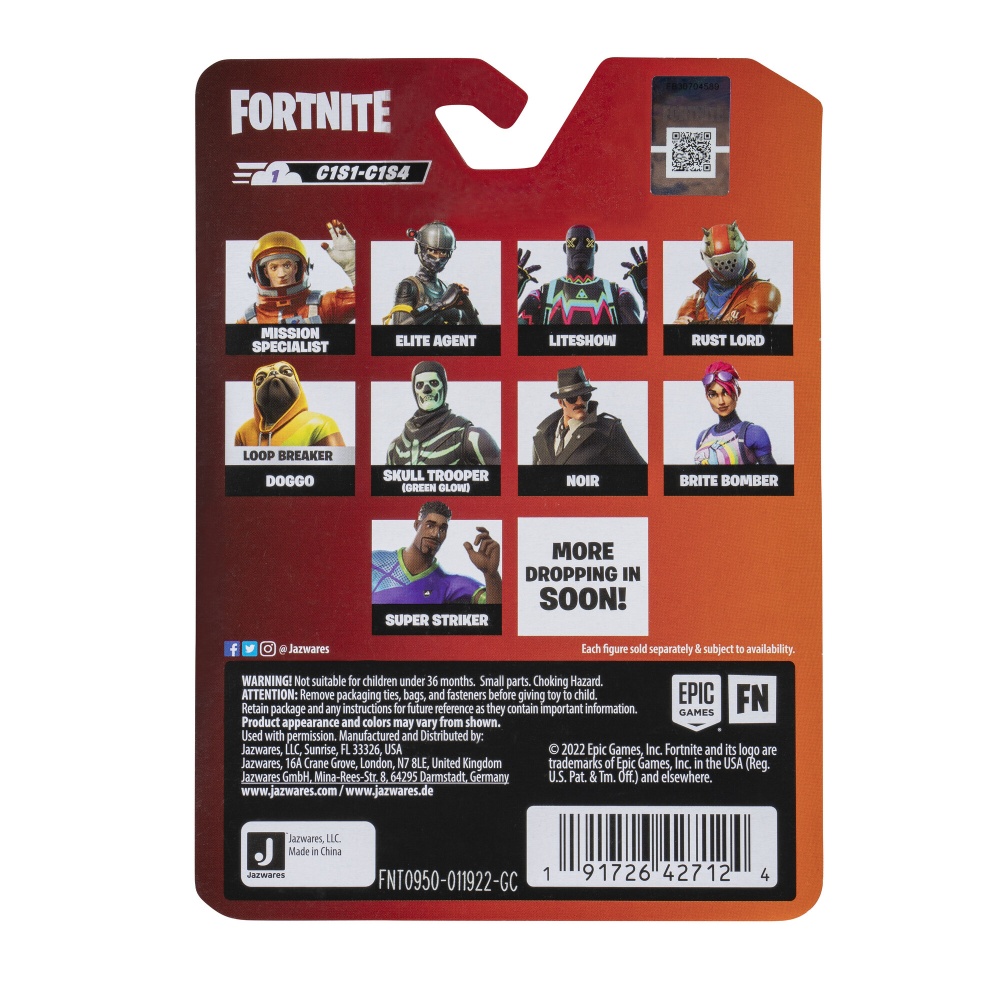 Игровая фигурка Fortnite Micro Legendary Series Wukong 6 см FNT0950