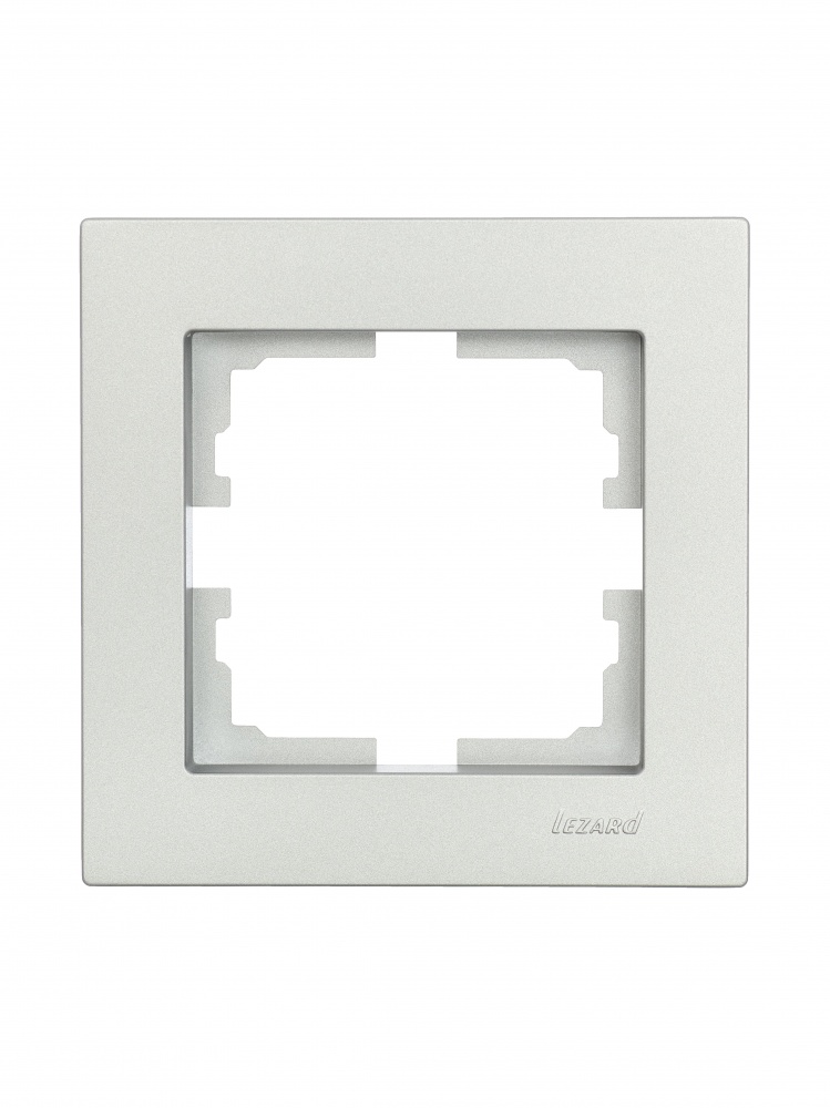 Рамка одномісна Lezard Vesna універсальна сірий 742-3500-146