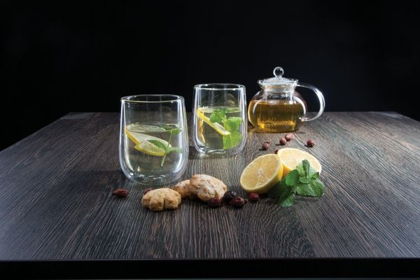 Набор стаканов Glassy 360 мл 2 шт. Flamberg Smart Kitchen 