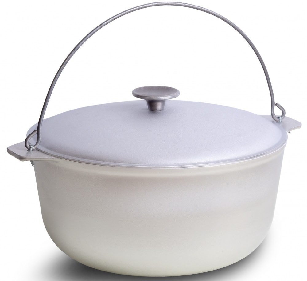 Казан похідний Talko ø320 мм 230 мм 10 л з кришкою