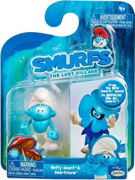 Набор фигурок Jakks Pacific Smurfs Hefty Smurf & Smurfstorm 2 шт 96565 (96562) 