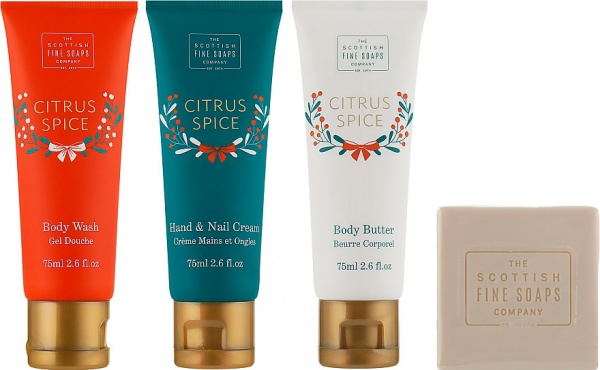 Набір подарунковий для жінок Scottish Fine Soaps Citrus Spice