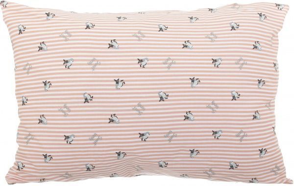 Набор наволочек Птички на ленте 70x50 см розовый с принтом Homeline 