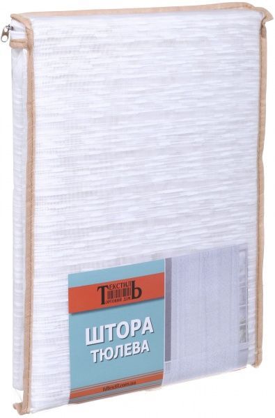 Тюль QC QCCS-108-w 300х270 см белая ТД Текстиль