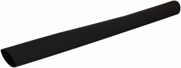 Трубка термоусадочная с клеем EMT 15,0/5,0 мм 1 м черная полиолефин 17-0206