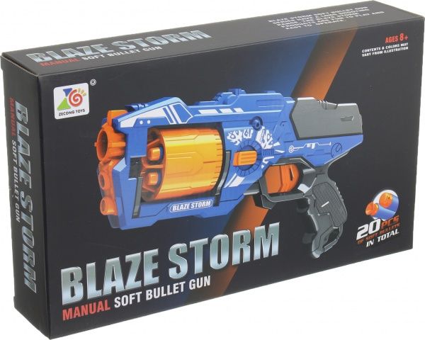 Игрушечное оружие Blaze Storm бластер + 20 пуль ZC7092