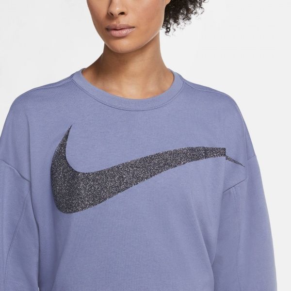 Джемпер Nike W NK DY GET FIT FC C PP1 SPRKL CU9014-482 р. L блакитний