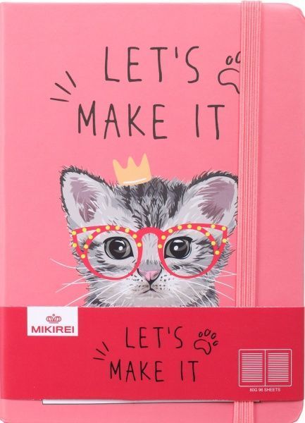 Блокнот Видатні звірі фешн 10,5x14,5 см