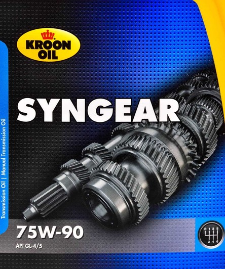 Трансмісійне масло Kroon Oil SYN GEAR 75W-90 1 л