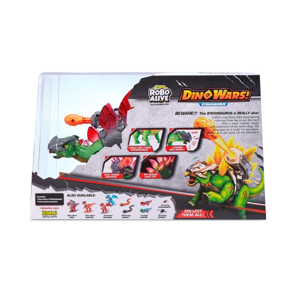Інтерактивний ігровий набір ROBO ALIVE Бойовий Стегозавр 7131