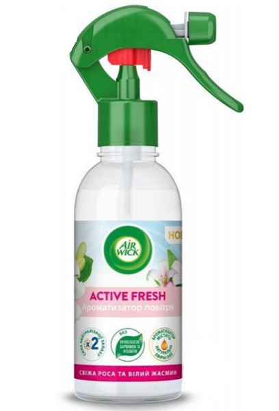Освежитель воздуха Air Wick Свежая роса и белый жасмин 237 мл