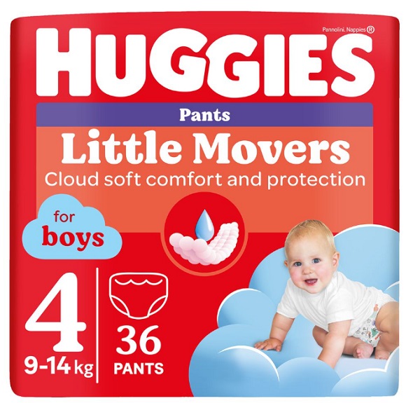Підгузки-трусики Huggies Boy 4 9-14 кг 36 шт.