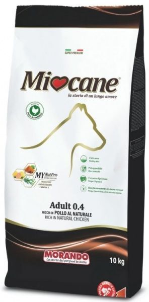 Корм Morando MioCane Adult для взрослых собак средних пород, с курицей 10 кг
