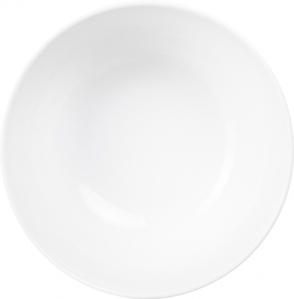 Салатник Ray Coupe 20 см білий Fiora