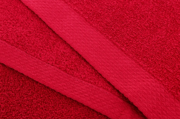 Рушник махровий Mina 50x90 см бордовий 