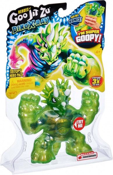 Іграшка-розтяжка GooJitZu Діно Трітопс S4 41188 