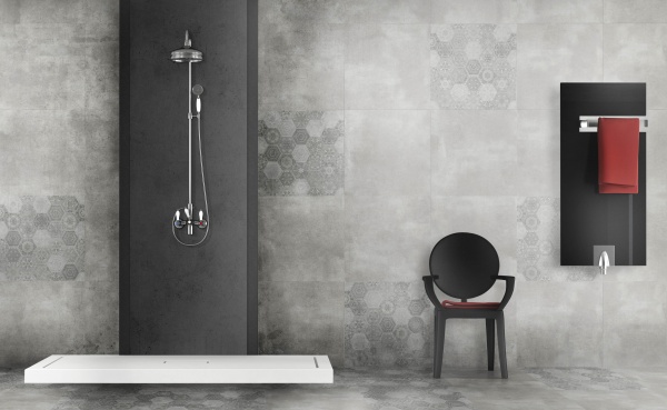 Плитка Stargres Patchworkhexagon grey 60x60 