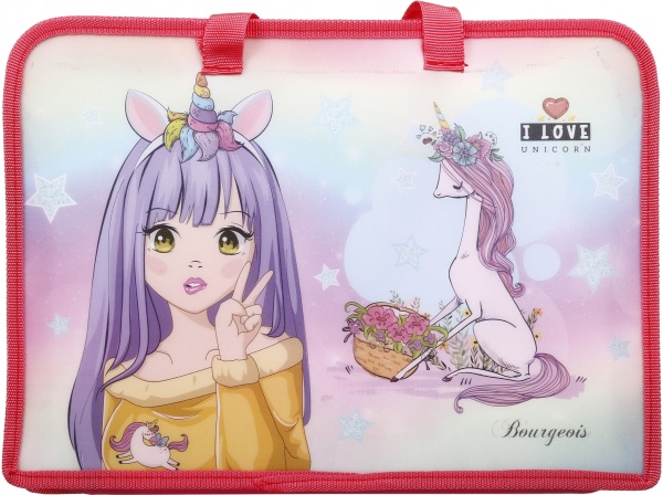 Папка-портфель на молнии A4+ Bourgeois ПП104 