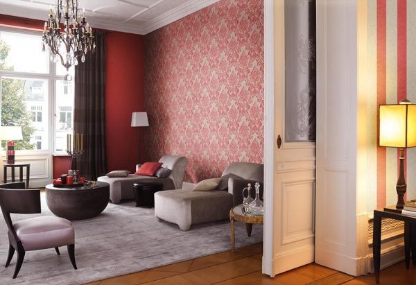 Обои виниловые горячего тиснения RASCH Via Trento 802740 0,7x10,05 м 