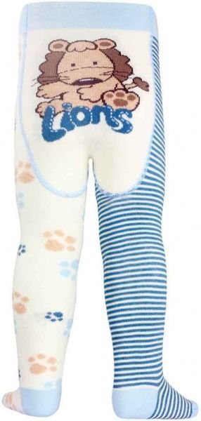 Колготки дитячі Conte-Kids TipTop 3596 р.62-74 молочний джинс 