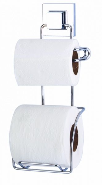 Держатель для туалетной бумаги Tekno-Tel EF282-K с запаской хром