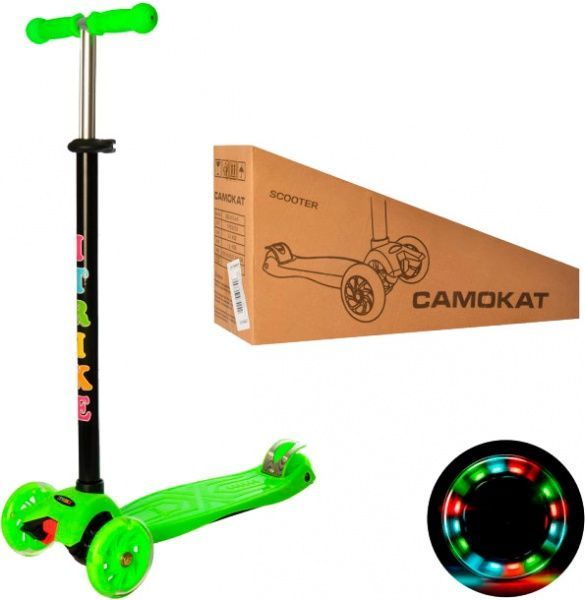 Самокат iTrike Maxi JR 3-003-GR (JR 3-003) зелений 