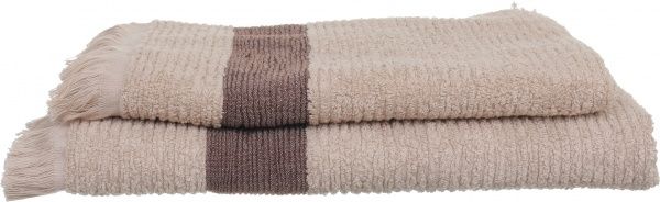 Набор полотенец махровых бежевый BILTEX 