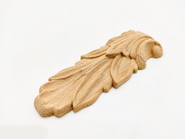 Декоративная панель деревянная кронштейн 1 шт., CB.07.40 39х100x13 мм 