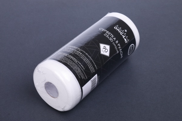 Салфетки в рулоне Origami Horeca сетка 25х30 см 90 шт. белый