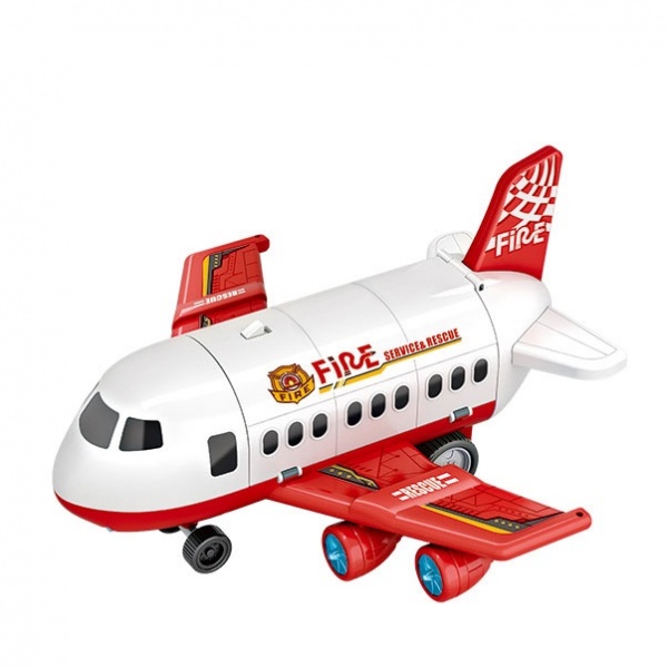 Игровой набор транспорта Lunatik самолет трансформер Пожарный (LNK-FLF5673) 978882