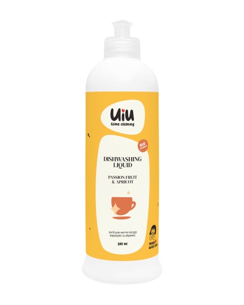 Засіб для ручного миття посуду UIU Маракуя&Абрикос 0,5л