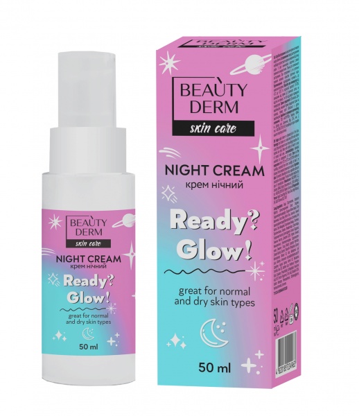 Крем для лица ночной Beautyderm Ready?Glow! 50 мл