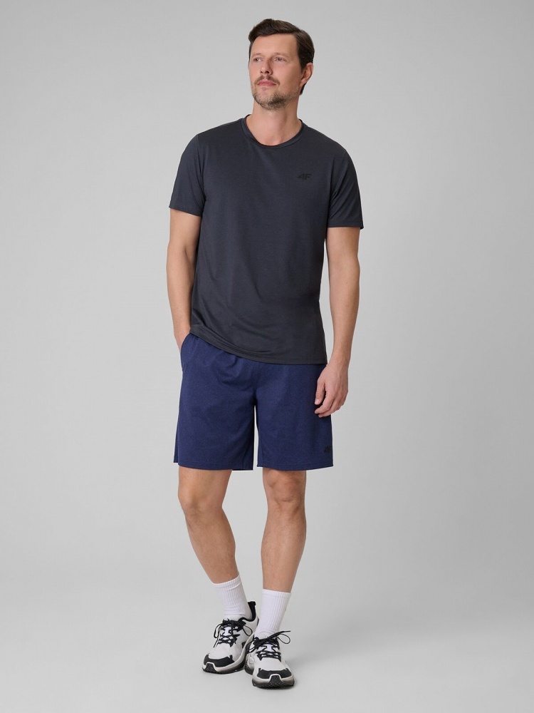 Футболка 4F TSHIRT FNK M2140 4FWSS26TFTSM2140-21M р.M сірий