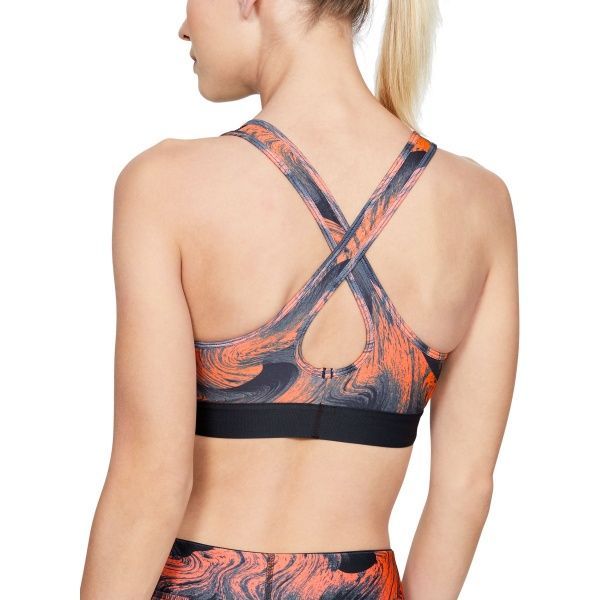 Бра Under Armour Armour Mid Crossback Printed Bra 1307213-836 L рожевий