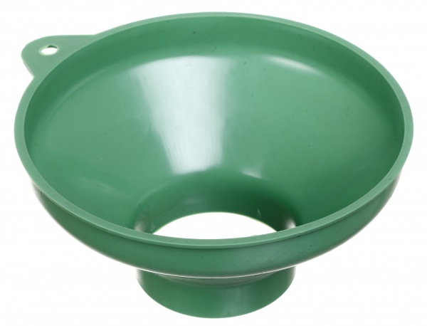 Лійка на банку широка синій