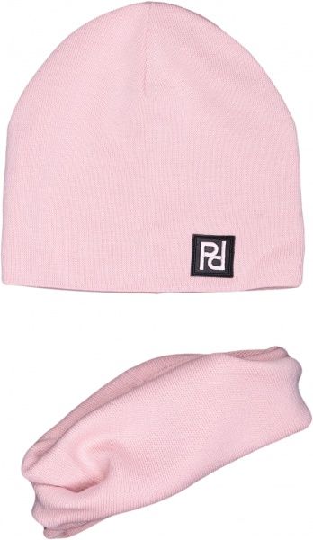 Комплект шапка + снуд унисекс Pompona р.52-54 пудра 20 Z P 95 k 