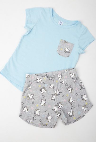 Костюм для дівчаток Luna Kids Unikorn р.158-164 блакитний 0035/12012 