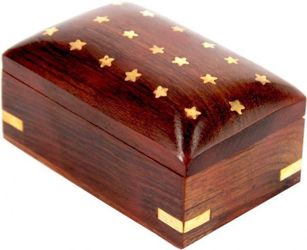 Скринька дерев'яна Зірочки WB110-6