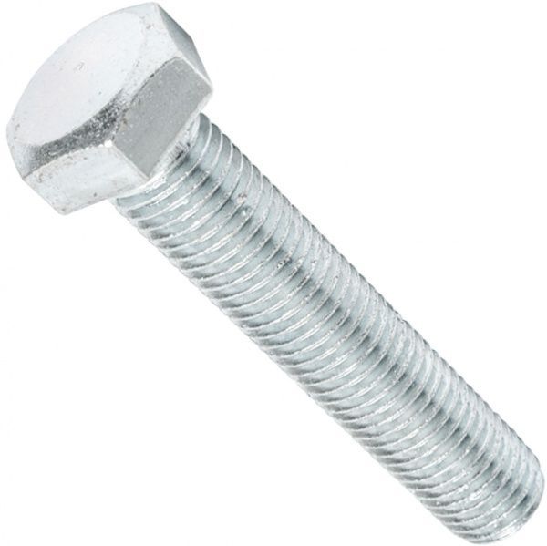 Болт метричний 12x80, DIN 933, шестигр.головка,повна різьба,ЦБ, (код 893)