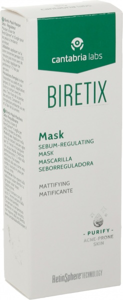 Маска Cantabria Labs Біретикс для шкіри з акне себорегулюючий 25 мл