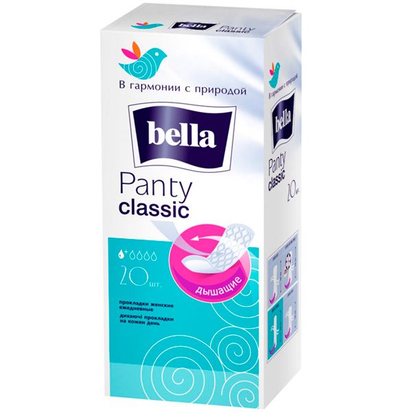Прокладки ежедневные Bella Panty Classic normal 20 шт.