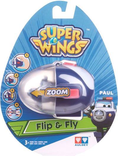 Самолетик Super Wings Paul с пусковым устройством YW710665