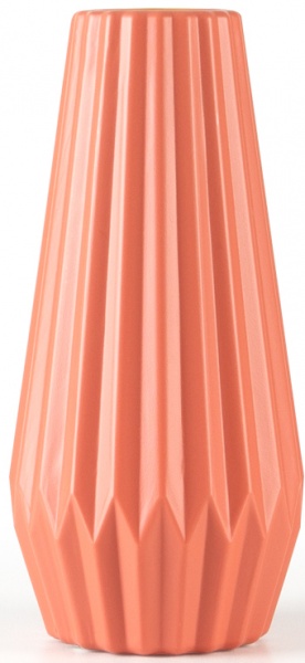 Ваза пластиковая MVM DH-FLOWERS-06 CORAL 22 см 