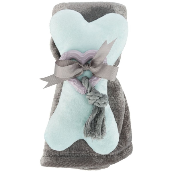 Набір Trixie ковдра та дві іграшки поліестер/котон/термопл гума 22 см/13 см 3 шт арт. 15581