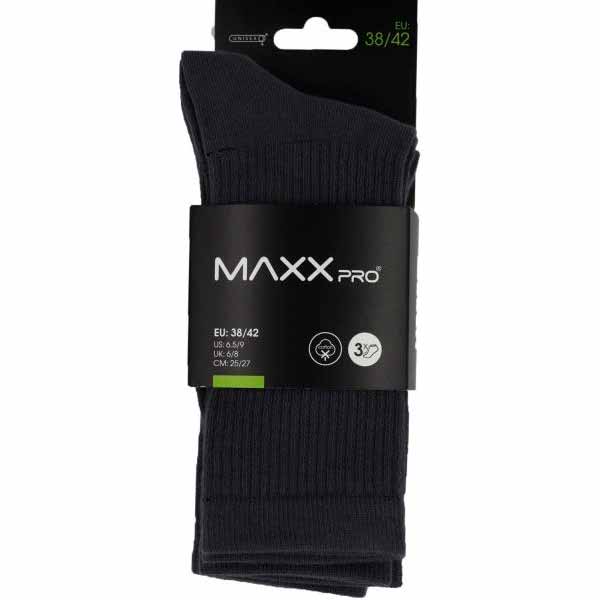Носки MaxxPro 16672 3 пары черный р.38-42