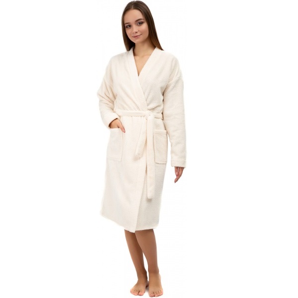 Халат жіночий Roksana Кімоно 1209/90080 р. S молочний 