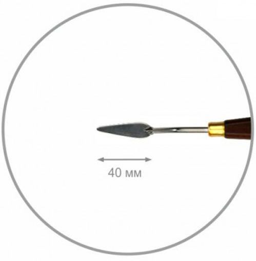 Мастихин Classic капля № 2 4 см Rosa Talent 