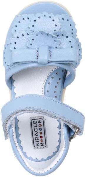 Сандалии MiracleMe для девочек 0515 р.25 васильковый 12-2-05-1 