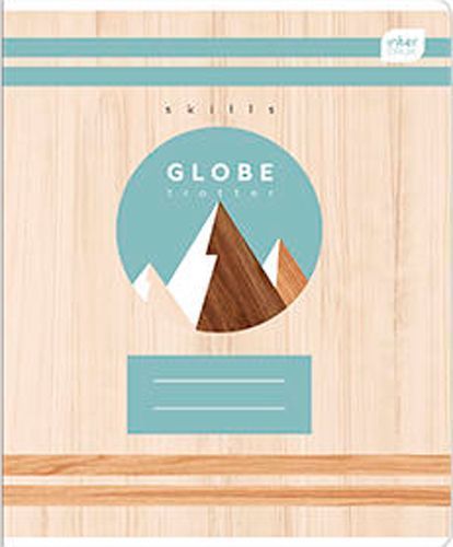 Тетрадь школьная 24 листа в линию Mix в ассортименте InterDRUK