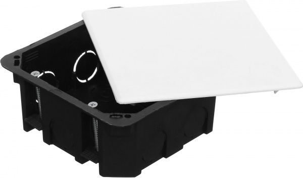 Коробка розподільча з кришкою E.NEXT пластик s027031